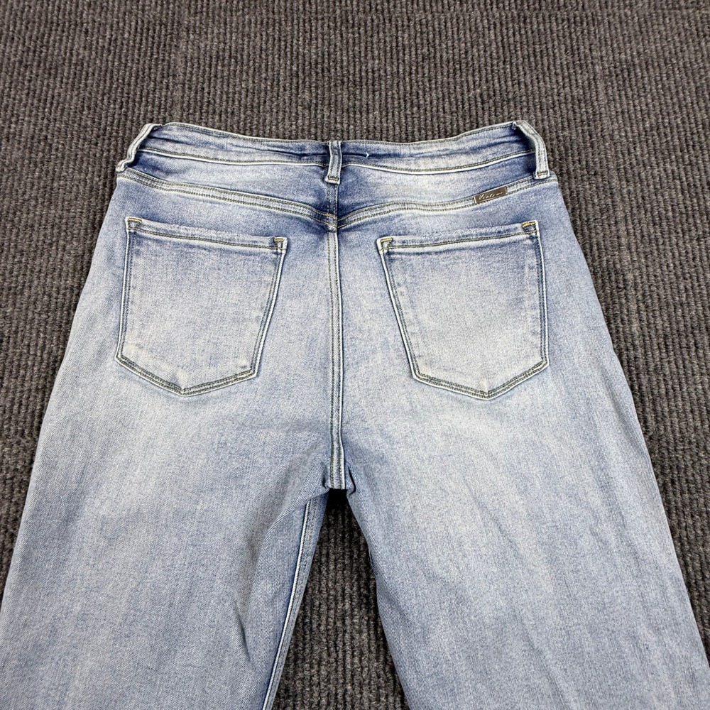 KanCan Womens Size 10 Light Wash High Rise Straight Leg Jeans ST1709GT-1-SF - Picture 10 of 14